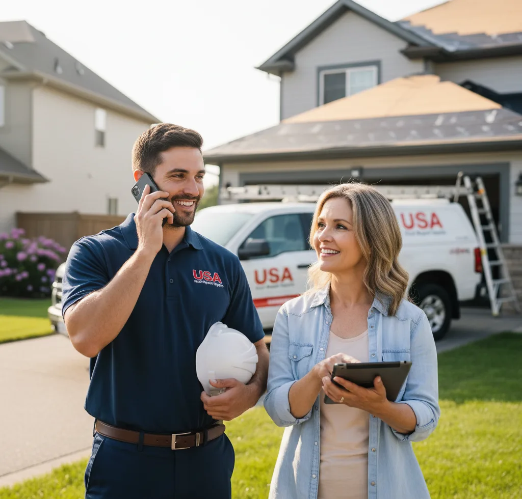 USA Roof Repair Experts customer support in East Moriches